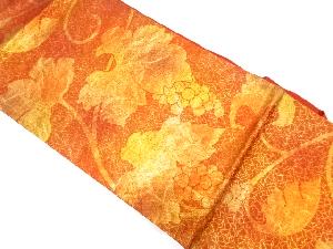 葡萄模様織り出し名古屋帯